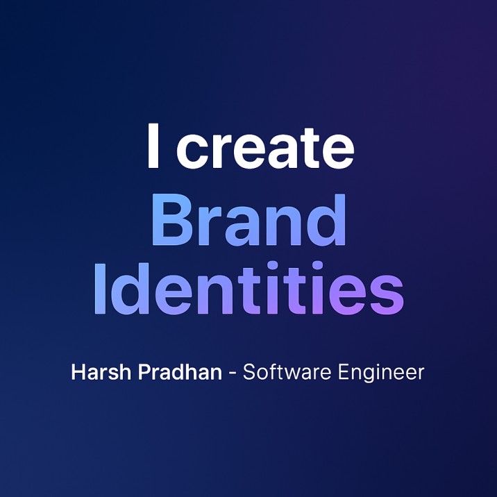 Harsh Pradhan — Web Developer & AI Engineer